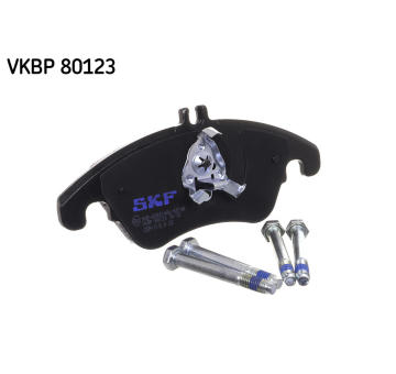Sada brzdových platničiek kotúčovej brzdy SKF VKBP 80123