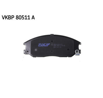 Sada brzdových destiček, kotoučová brzda SKF VKBP 80511 A