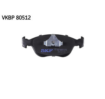 Sada brzdových platničiek kotúčovej brzdy SKF VKBP 80512