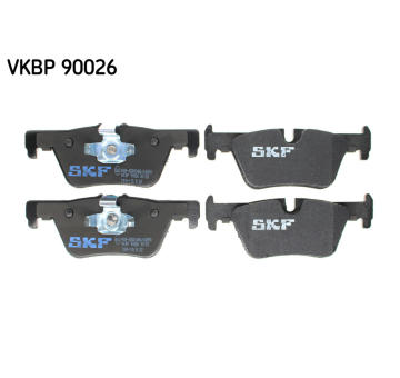 Sada brzdových destiček, kotoučová brzda SKF VKBP 90026