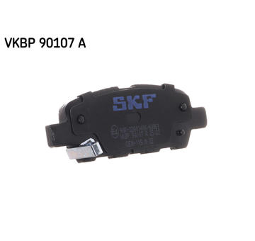 Sada brzdových platničiek kotúčovej brzdy SKF VKBP 90107 A