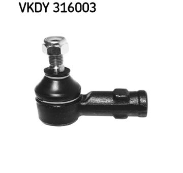 Hlava/čap spojovacej tyče riadenia SKF VKDY 316003