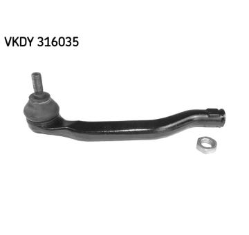 Hlava příčného táhla řízení SKF VKDY 316035