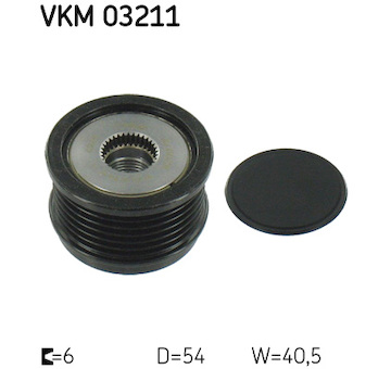 Voľnobeżka alternátora SKF VKM 03211