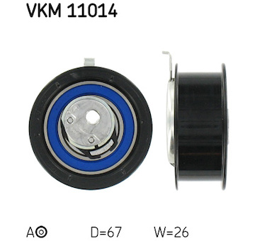 Napínací kladka, ozubený řemen SKF VKM 11014
