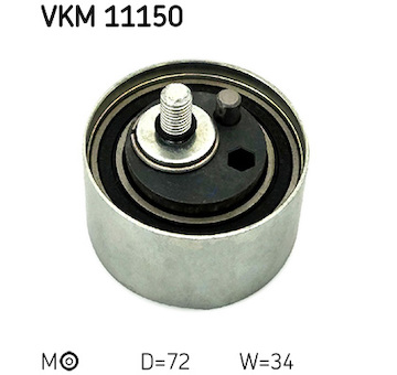 Napínací kladka, ozubený řemen SKF VKM 11150