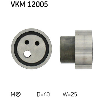 Napínací kladka, ozubený řemen SKF VKM 12005