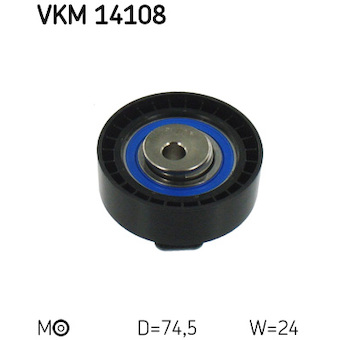Napínací kladka, ozubený řemen SKF VKM 14108