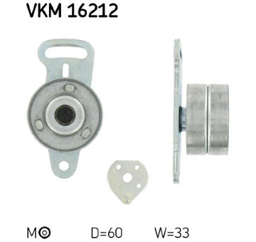 Napínací kladka, ozubený řemen SKF VKM 16212