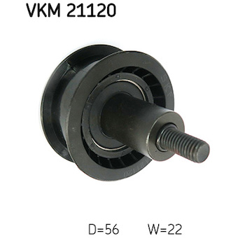 Vratna/vodici kladka, ozubeny remen SKF VKM 21120