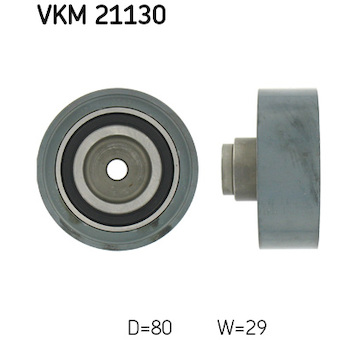 Vratná/vodicí kladka, ozubený řemen SKF VKM 21130