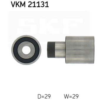 Vratna/vodici kladka, ozubeny remen SKF VKM 21131