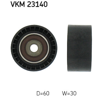 Vratna/vodici kladka, ozubeny remen SKF VKM 23140