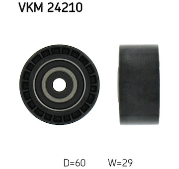 Vratna/vodici kladka, ozubeny remen SKF VKM 24210