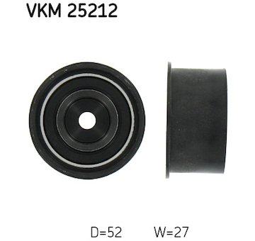 Vratná/vodicí kladka, ozubený řemen SKF VKM 25212
