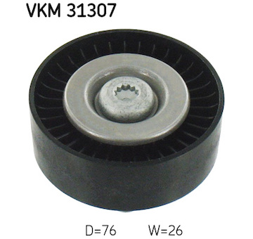 Vratna/vodici kladka, klinovy zebrovy remen SKF VKM 31307