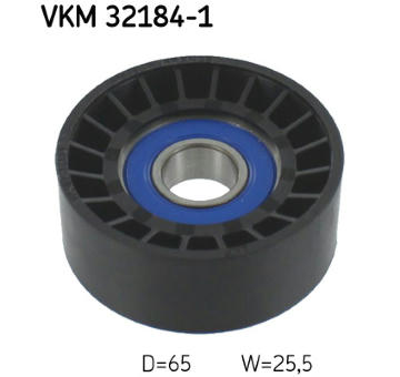 Vratná/vodicí kladka, klínový žebrový řemen SKF VKM 32184-1