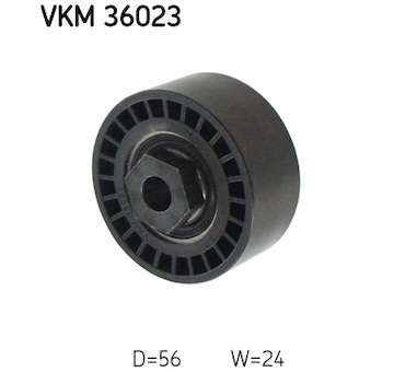 Napinaci kladka, zebrovany klinovy remen SKF VKM 36023