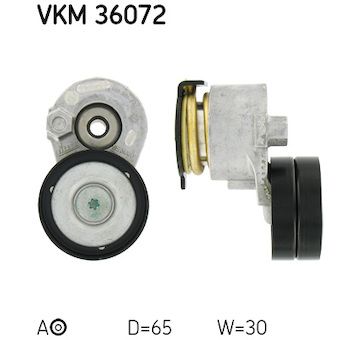 Napínací kladka, žebrovaný klínový řemen SKF VKM 36072