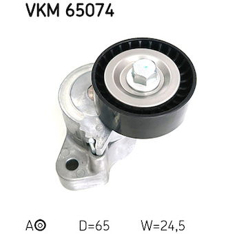 Napínací kladka, žebrovaný klínový řemen SKF VKM 65074