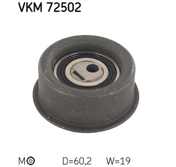 Napínací kladka, ozubený řemen SKF VKM 72502