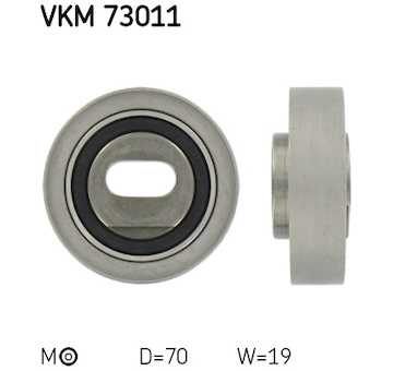 Napínací kladka, ozubený řemen SKF VKM 73011
