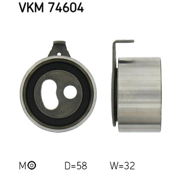 Napínací kladka, ozubený řemen SKF VKM 74604