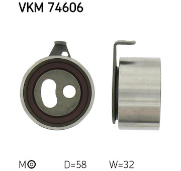 Napínací kladka, ozubený řemen SKF VKM 74606