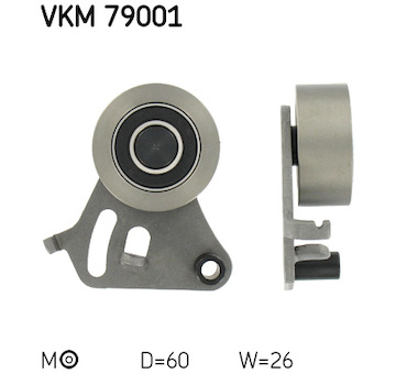 Napínací kladka, ozubený řemen SKF VKM 79001