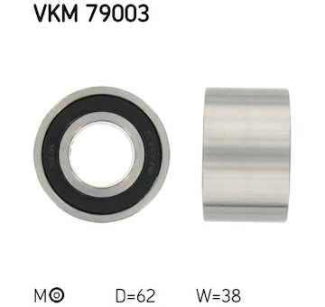 Napínací kladka, ozubený řemen SKF VKM 79003
