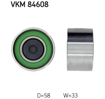 Vratna/vodici kladka, ozubeny remen SKF VKM 84608