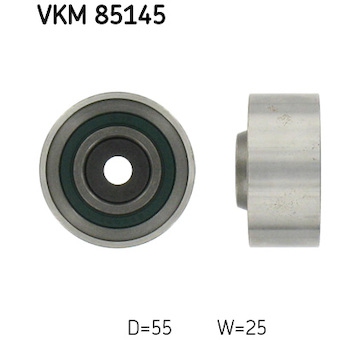 Vratná/vodicí kladka, ozubený řemen SKF VKM 85145
