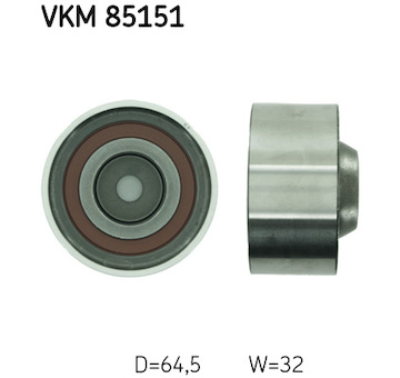 Vratna/vodici kladka, ozubeny remen SKF VKM 85151