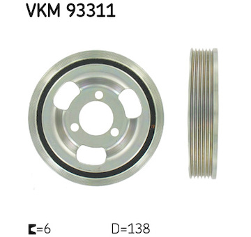 Řemenice, klikový hřídel SKF VKM 93311