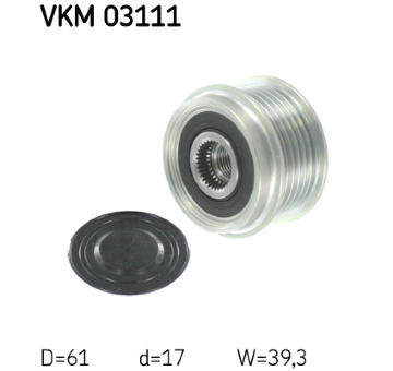 Předstihová spojka SKF VKM 03111