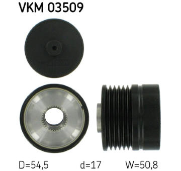 Předstihová spojka SKF VKM 03509