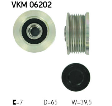 Předstihová spojka SKF VKM 06202