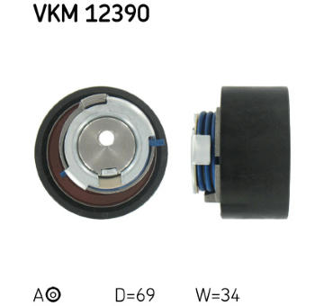 Napínací kladka, ozubený řemen SKF VKM 12390