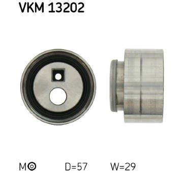 Napínací kladka, ozubený řemen SKF VKM 13202