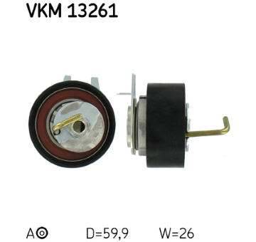 Napínací kladka, ozubený řemen SKF VKM 13261