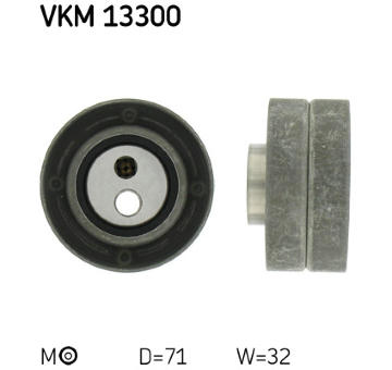 Napínací kladka, ozubený řemen SKF VKM 13300
