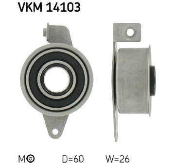 Napínací kladka, ozubený řemen SKF VKM 14103