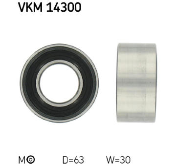 Napínací kladka, ozubený řemen SKF VKM 14300