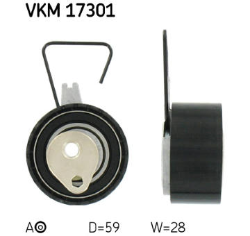 Napínací kladka, ozubený řemen SKF VKM 17301