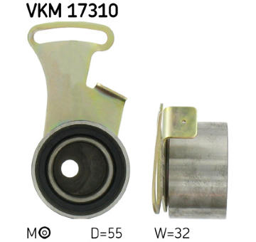 Napínací kladka, ozubený řemen SKF VKM 17310
