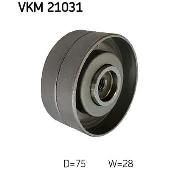 Vratná/vodicí kladka, ozubený řemen SKF VKM 21031