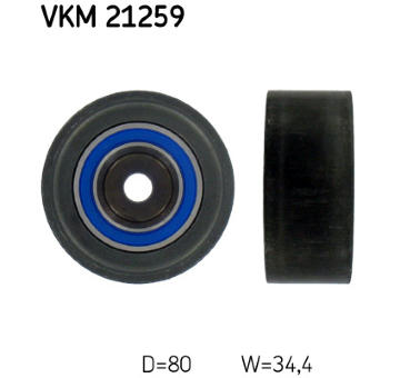 Vratná/vodicí kladka, ozubený řemen SKF VKM 21259