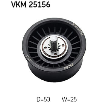 Vratná/vodicí kladka, ozubený řemen SKF VKM 25156