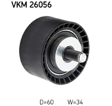 Vratná/vodicí kladka, ozubený řemen SKF VKM 26056