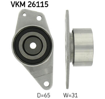 Vratná/vodicí kladka, ozubený řemen SKF VKM 26115